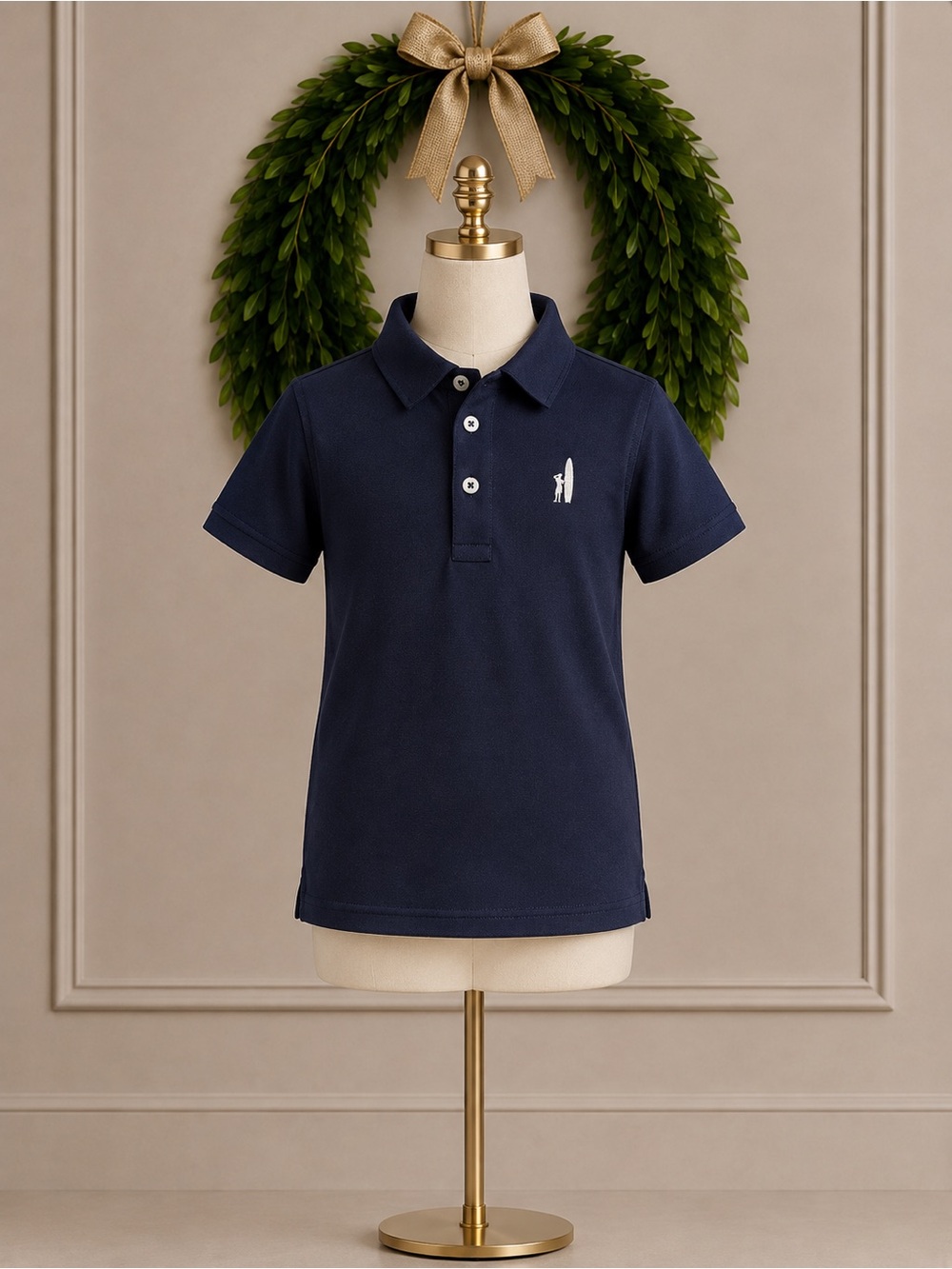 Johnnie O Navy Blue Performance Polo Shirt 6